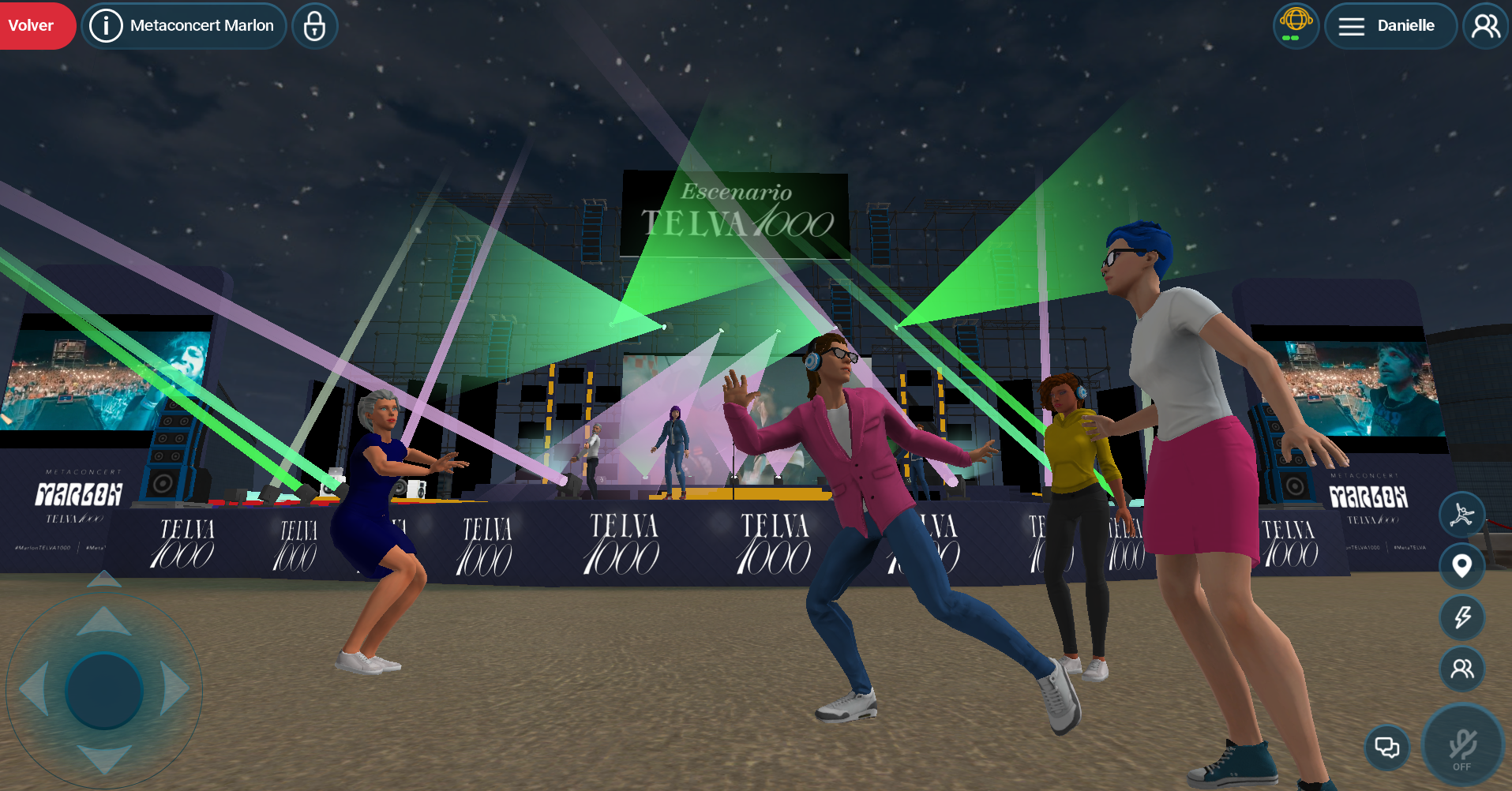 MetaConcierto Telva con MARLON